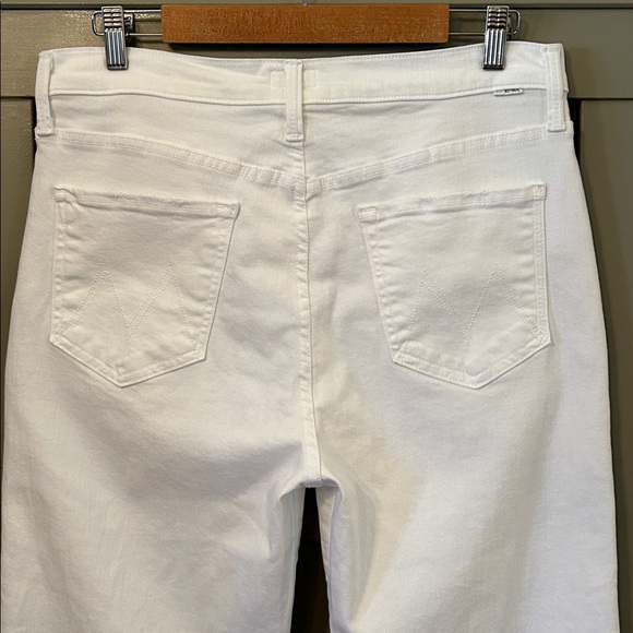 Mother The Rambler Zip Ankle Jean Wide Leg High Rise Fairest Of Them All Size 32 - Picture 11 of 13